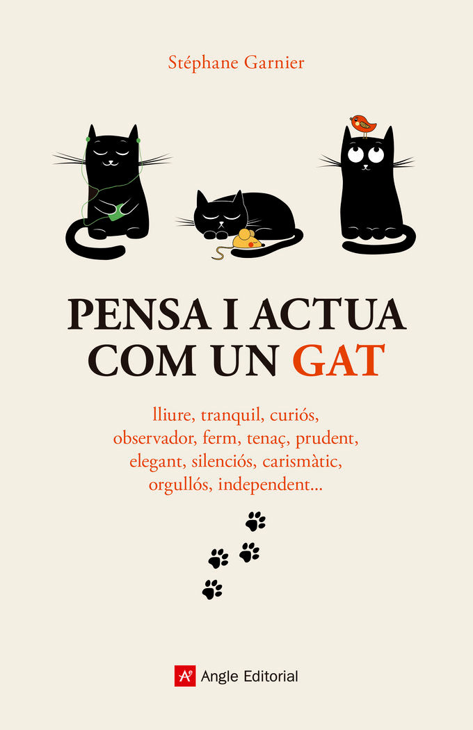 Pensa i actua com un gat, de Garnier, Stéphane | portada del libro