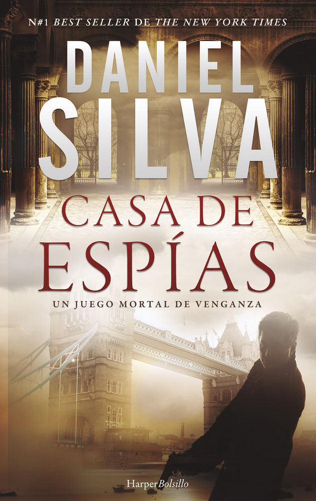 Casa de espías, de Silva, Daniel | portada del libro