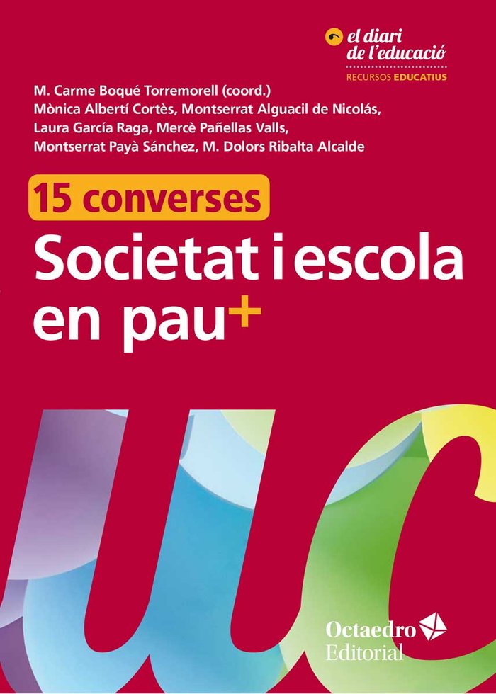 Societat i escola en pau+, de Boqué Torremorell, M. Carme | portada del libro
