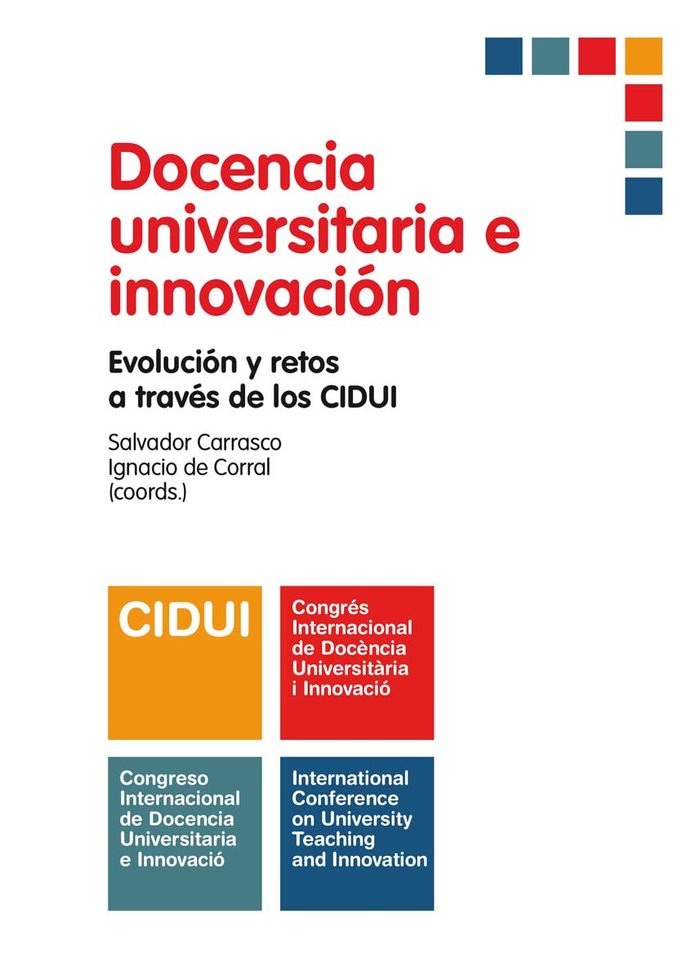 Docencia universitaria e innovaciùn, de Carrasco Calvo | portada del libro
