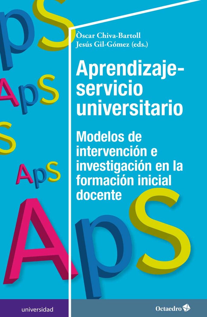 Aprendizaje-servicio universitario, de Chiva Bartoll, Òscar | portada del libro