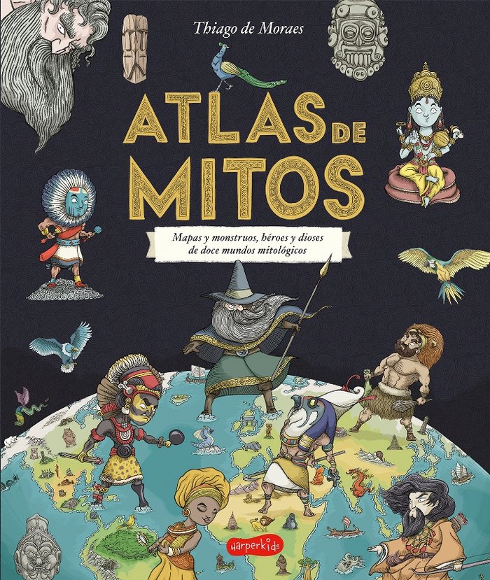 Atlas de mitos, de De Moraes, Thiago | portada del libro