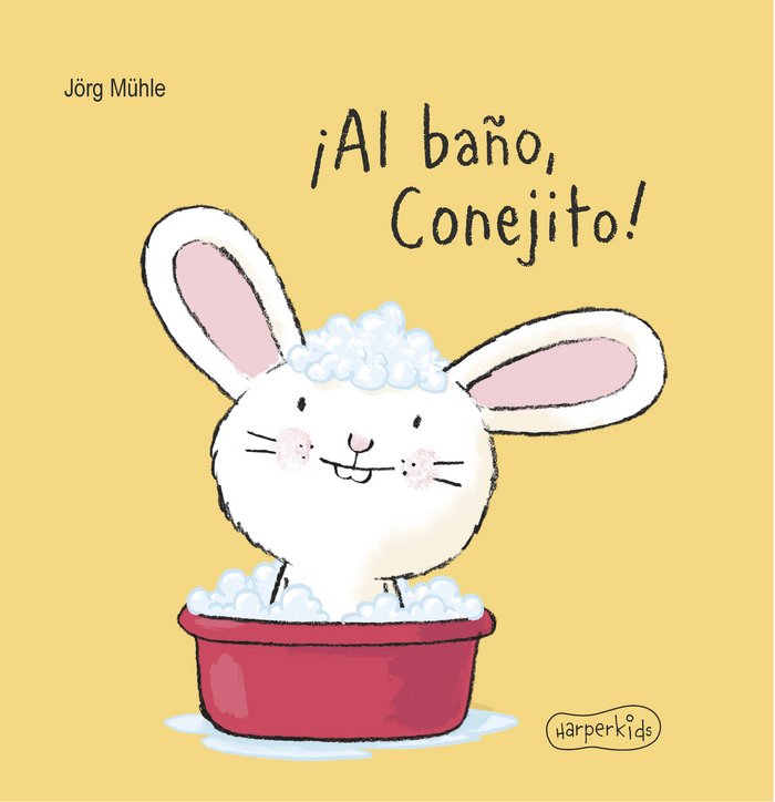 ¡Al baño, Conejito!, de Mühle, Jörg | portada del libro