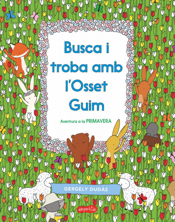 Busca i troba amb l'Osset Guim. Aventura a la primavera, de Dudás, Gergely | portada del libro