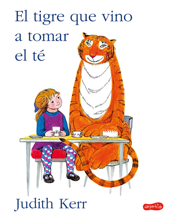 El tigre que vino a tomar el té, de Kerr | portada del libro