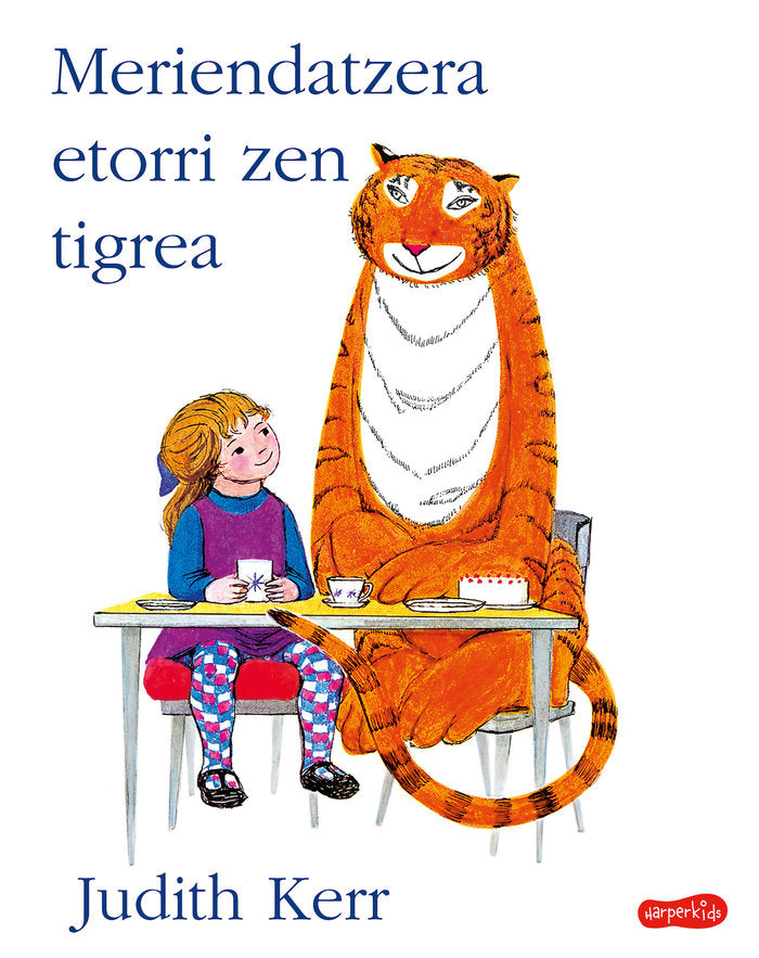 Meriendatzera etorri zen tigrea, de Kerr, Judith | portada del libro