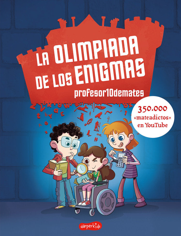La olimpiada de los enigmas, de 10Demates, Profesor | portada del libro
