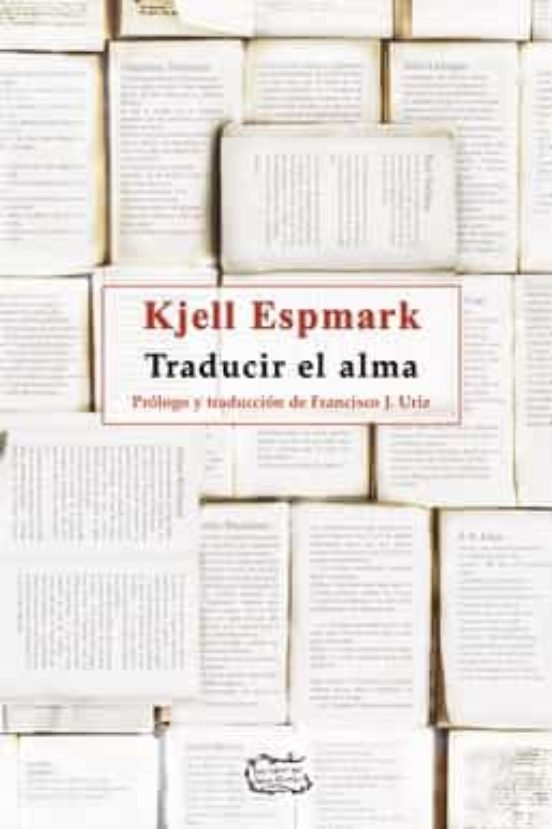 Traducir el alma, de ESPMARK, KJELL | portada del libro