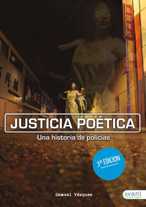 Justicia poética, de Vázquez Álvarez, Samuel | portada del libro