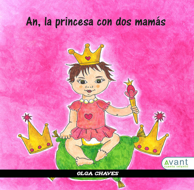 An, la princesa con dos mamás, de Chaves López, Olga | portada del libro