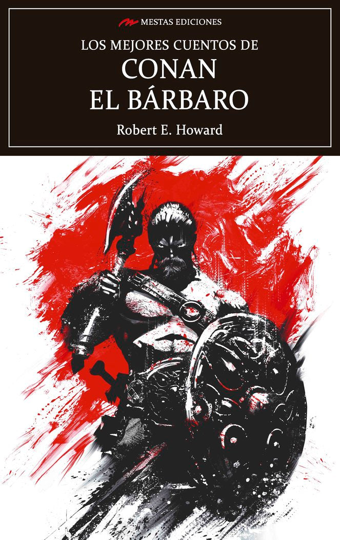 LOS MEJORES CUENTOS DE CONAN EL BARBARO, de HOWARD | portada del libro