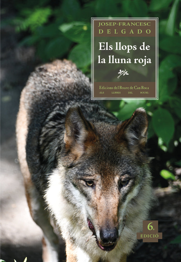 Els llops de la lluna roja, de Delgado, Josep-Francesc | portada del libro