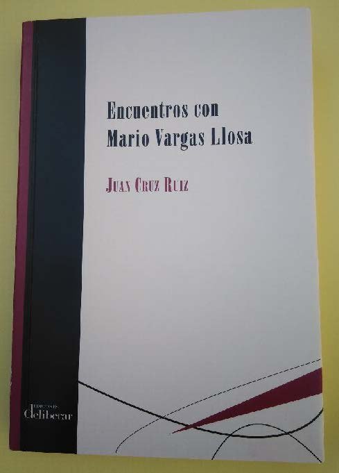 Encuentros con Mario Vargas Llosa, de Cruz Ruiz, Juan | portada del libro