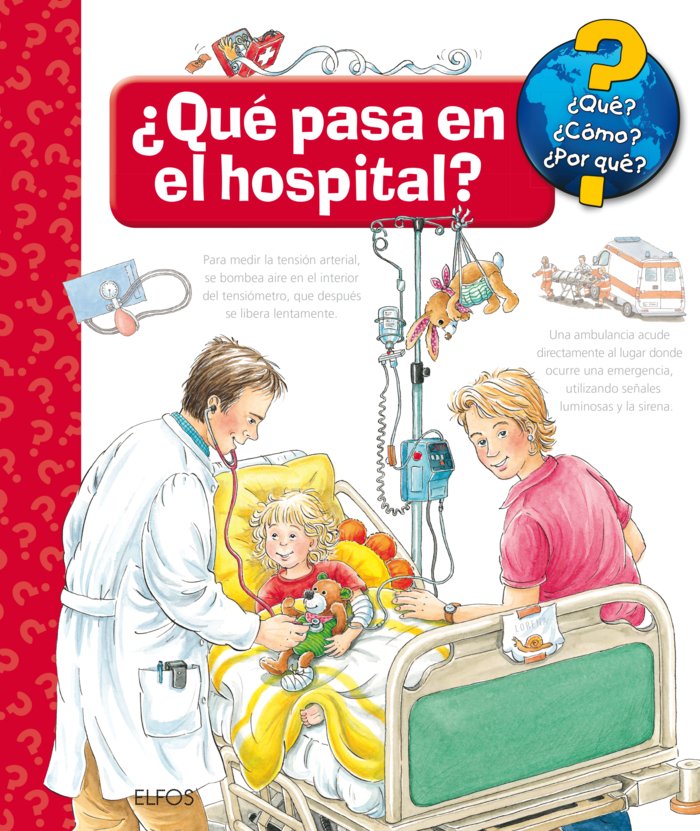 QUE PASA EN EL HOSPITAL?, de Erne | portada del libro