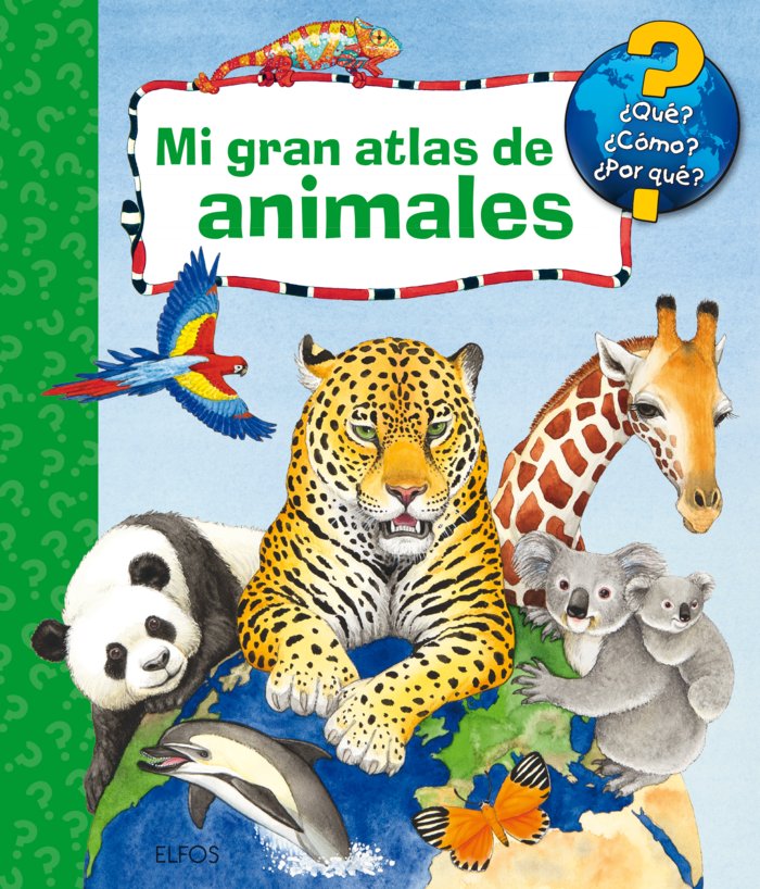MI GRAN ATLAS DE ANIMALES, de Erne | portada del libro