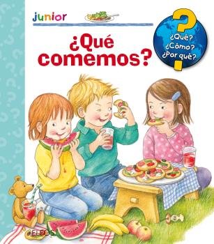 QUE COMEMOS?, de Rübel | portada del libro