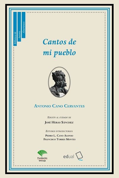 Cantos de mi pueblo, de Cano Cervantes, Antonio | portada del libro