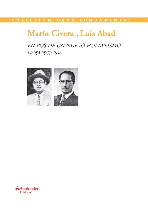 En pos de un nuevo humanismo, de Civera Martínez, Marín | portada del libro