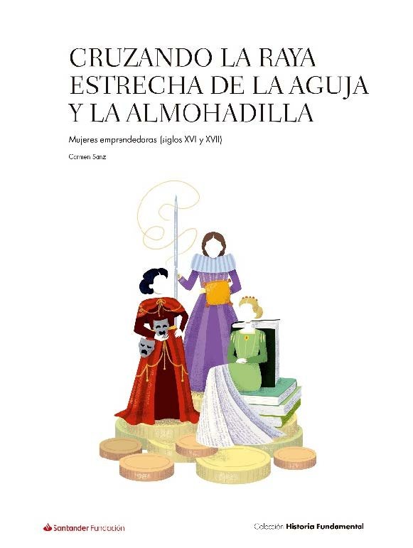 CRUZANDO LA RAYA ESTRECHA DE LA AGUJA Y LA ALMOHADILLA, de SANZ, CARMEN | portada del libro