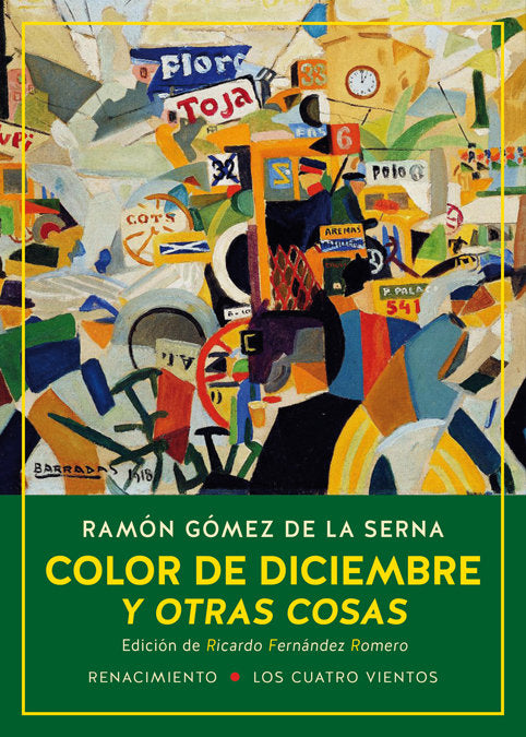 Color de diciembre y otras cosas, de Gómez de la Serna, Ramón | portada del libro