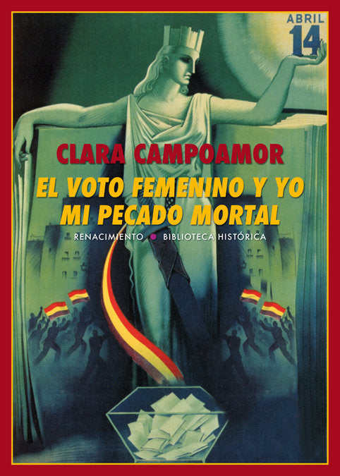 El voto femenino y yo: mi pecado mortal, de Campoamor, Clara | portada del libro