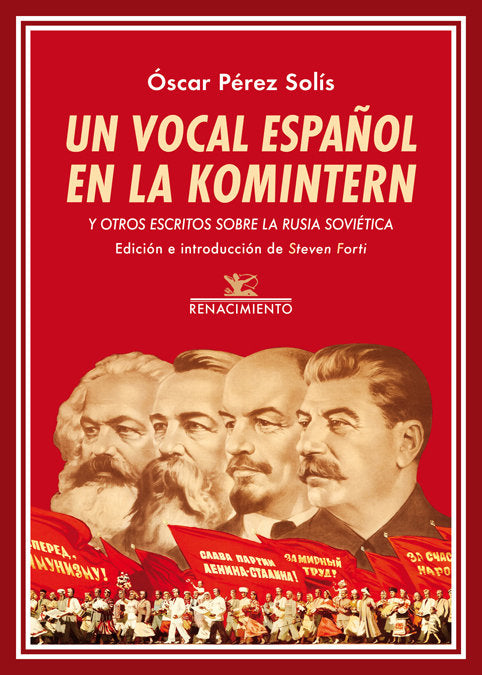 Un vocal español en la Komintern, de Pérez Solís, Óscar | portada del libro