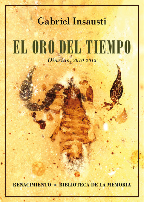 El oro del tiempo, de Insausti, Gabriel | portada del libro