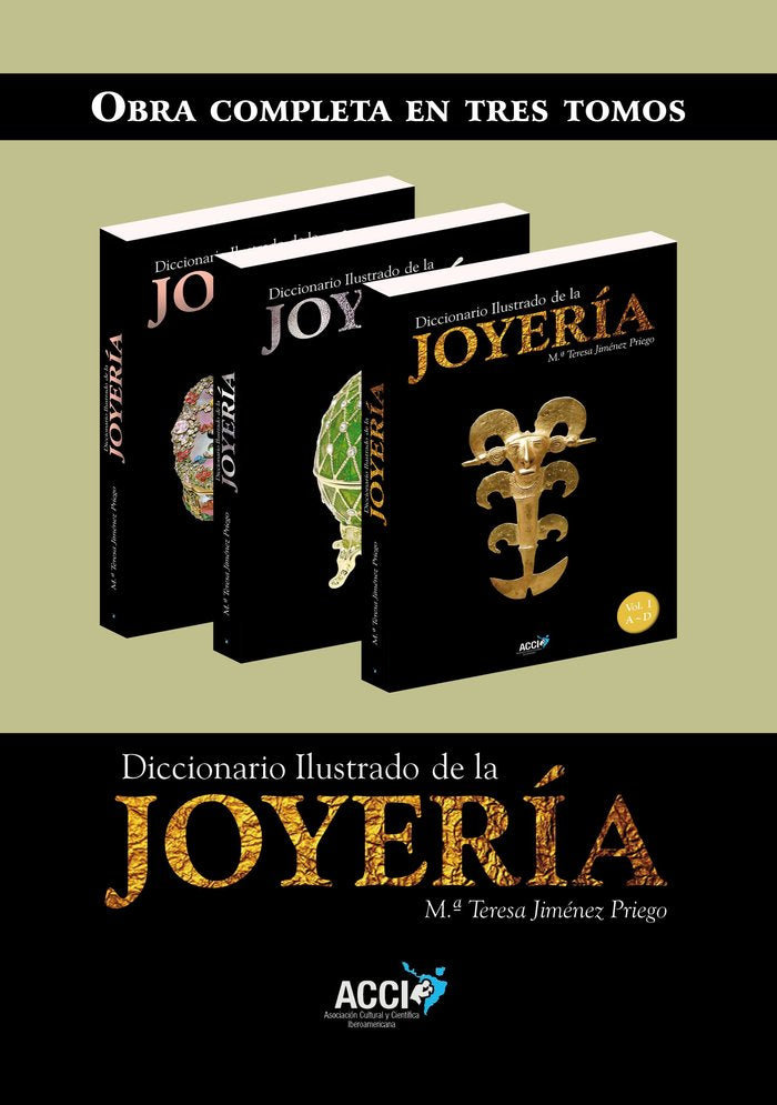 Diccionario Ilustrado de la joyería, de Jiménez Priego | portada del libro