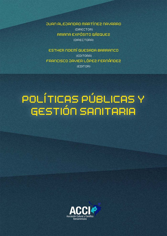 Políticas públicas y gestión sanitaria, de Quesada Barranco | portada del libro