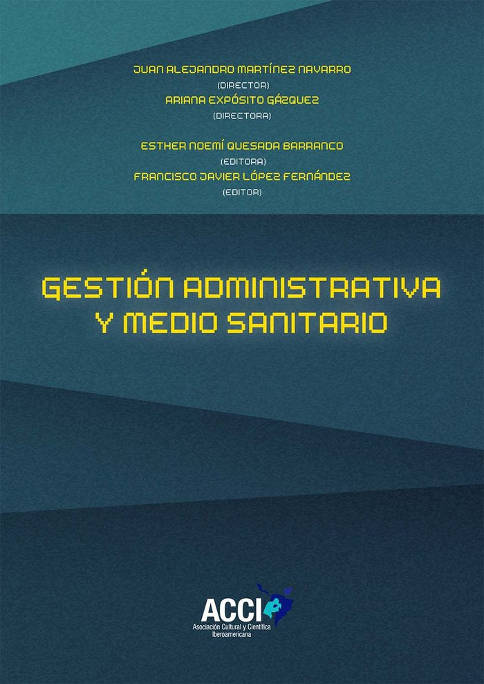 Gestión administrativa y medio sanitario, de Quesada Barranco | portada del libro
