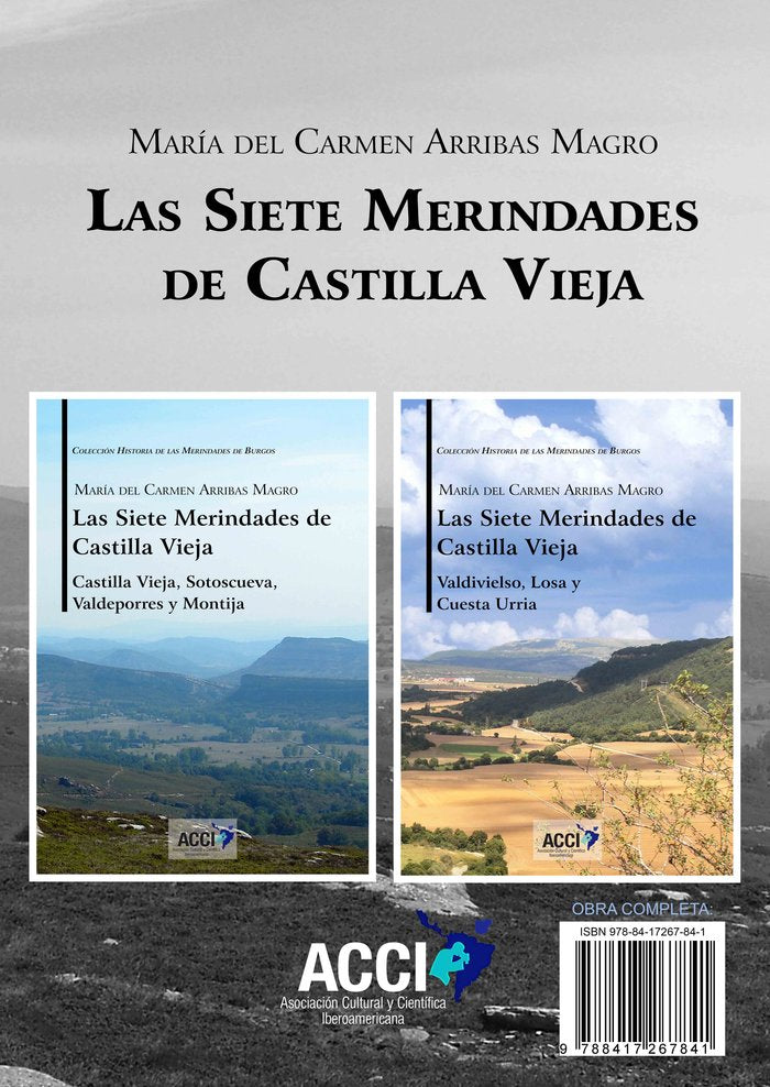 Las siete Merindades de Castilla Vieja - obra completa, de Arribas Magro | portada del libro