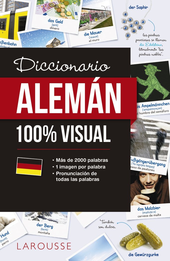 Diccionario de alemán 100% Visual, de Larousse Editorial | portada del libro