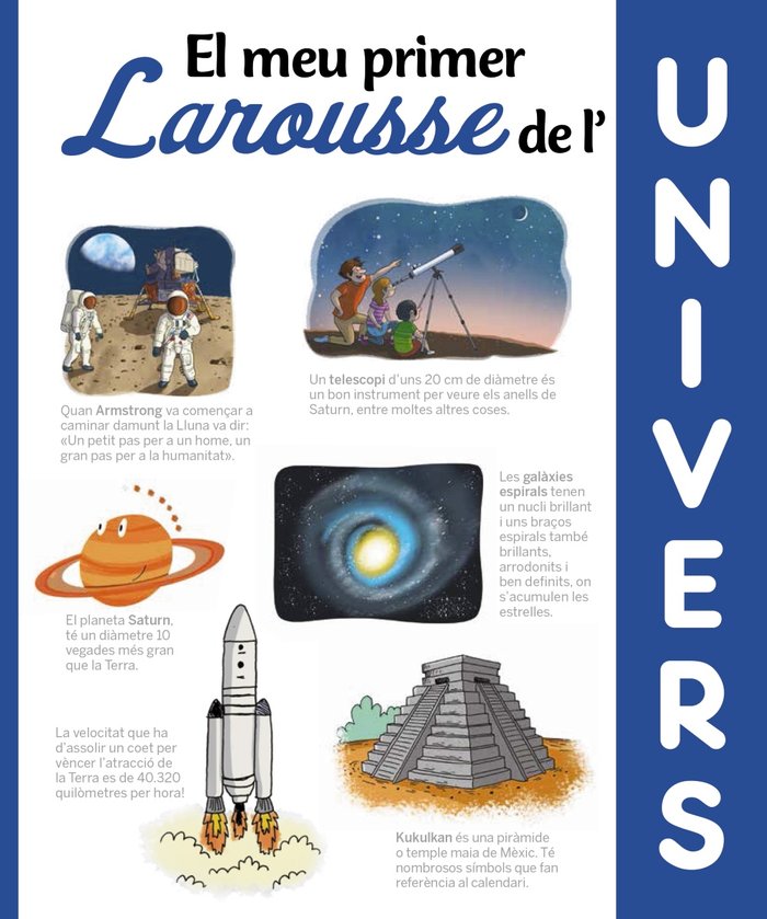 El meu primer Larousse de l'univers, de Larousse Editorial | portada del libro
