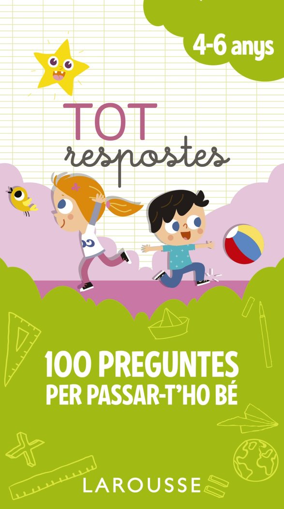 Tot respostes.100 preguntes per passar-t'ho bé, de Larousse Editorial | portada del libro