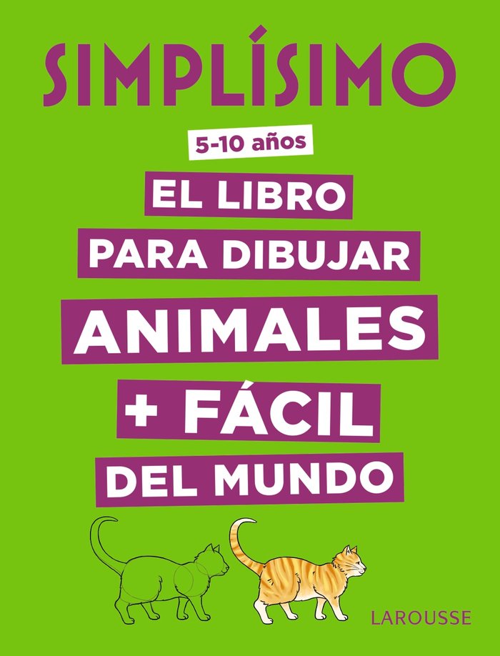 Simplísimo. El libro para dibujar animales + fácil del mundo, de Herzog, Lise | portada del libro