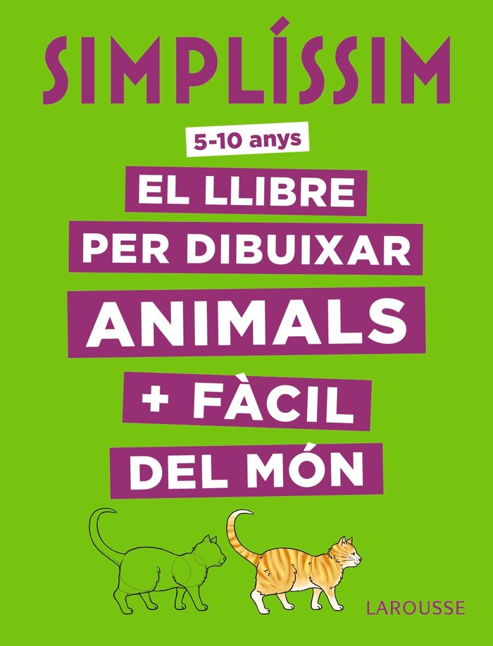 Simplíssim. El llibre per dibuixar animals + fàcil del món, de Herzog, Lise | portada del libro