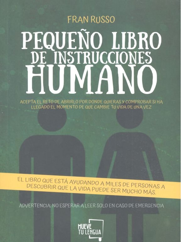 Pequeño libro de instrucciones humano, de Russo | portada del libro