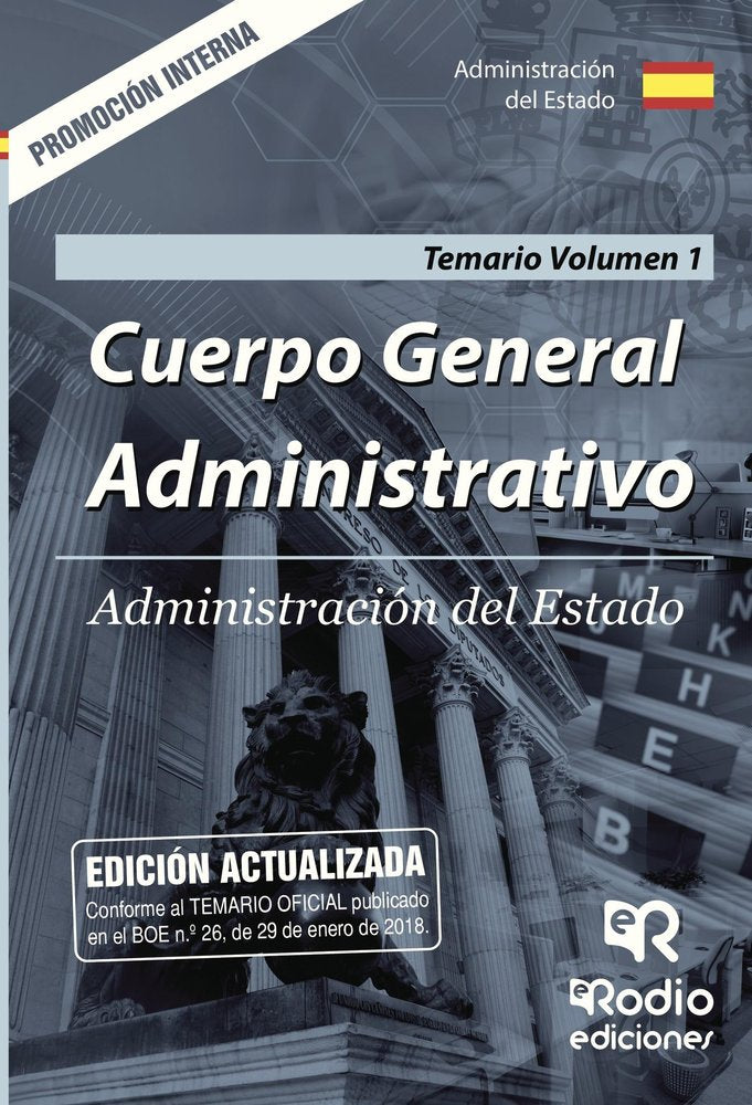 Cuerpo General Administrativo de la Administracion del Estado. Promocion interna. Temario. Vol 1, de Varios autores | portada