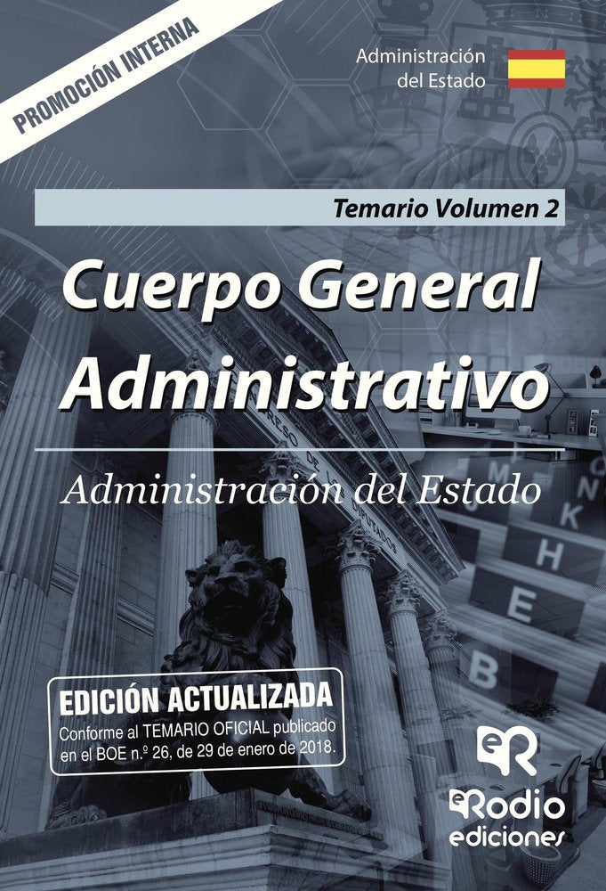 Cuerpo General Administrativo de la Administracion del Estado. Promocion interna. Temario. Vol 2, de Varios autores | portada