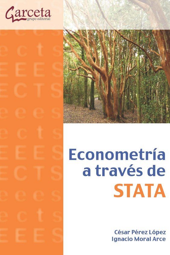 ECONOMETRIA A TRAVES DE STATA, de PEREZ LOPEZ, CESAR | portada del libro