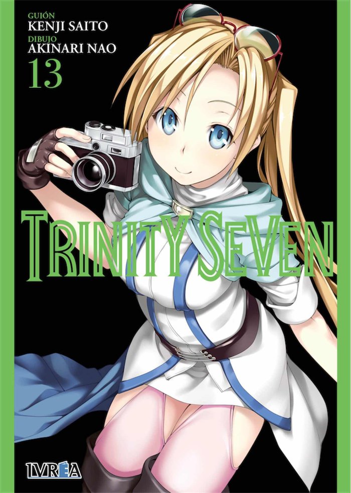 Trinity Seven 13, de Kenji Saito | portada del libro
