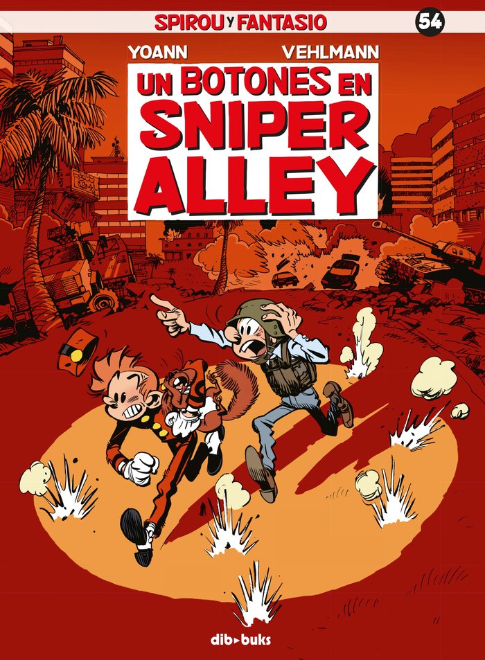 Spirou y Fantasio 54, de Vehlmann, Fabien | portada del libro