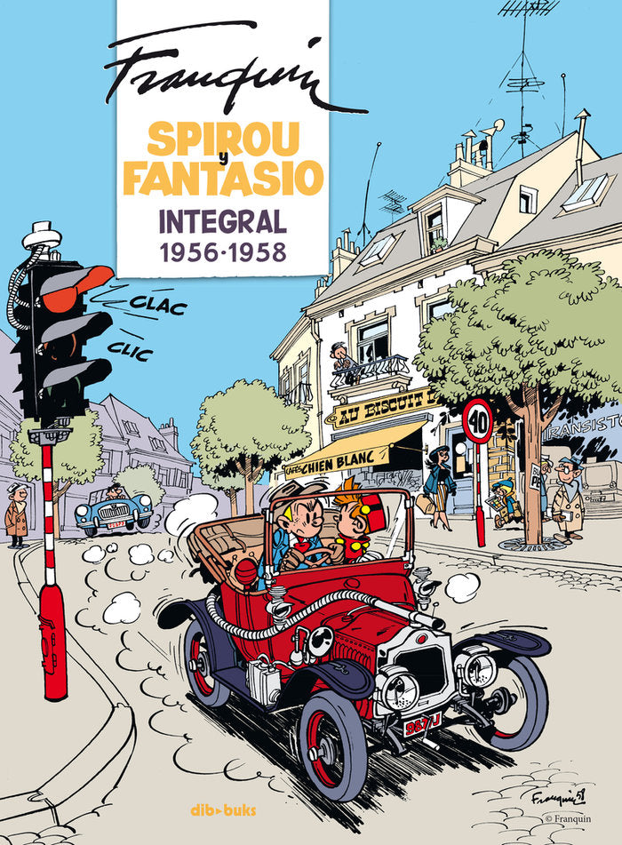 Spirou y Fantasio Integral 5, de Franquin | portada del libro