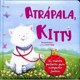 ATRAPALA KITTY MINI LIBROS PARA REGALAR, de CINOLA PAISONS | portada del libro