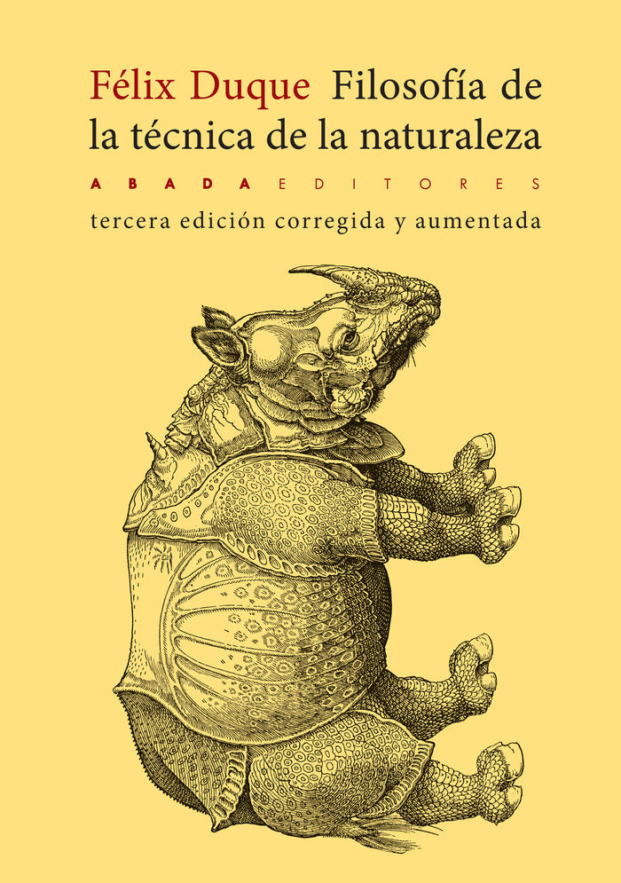 Filosofía de la técnica de la naturaleza, de Duque Pajuelo, Félix | portada del libro