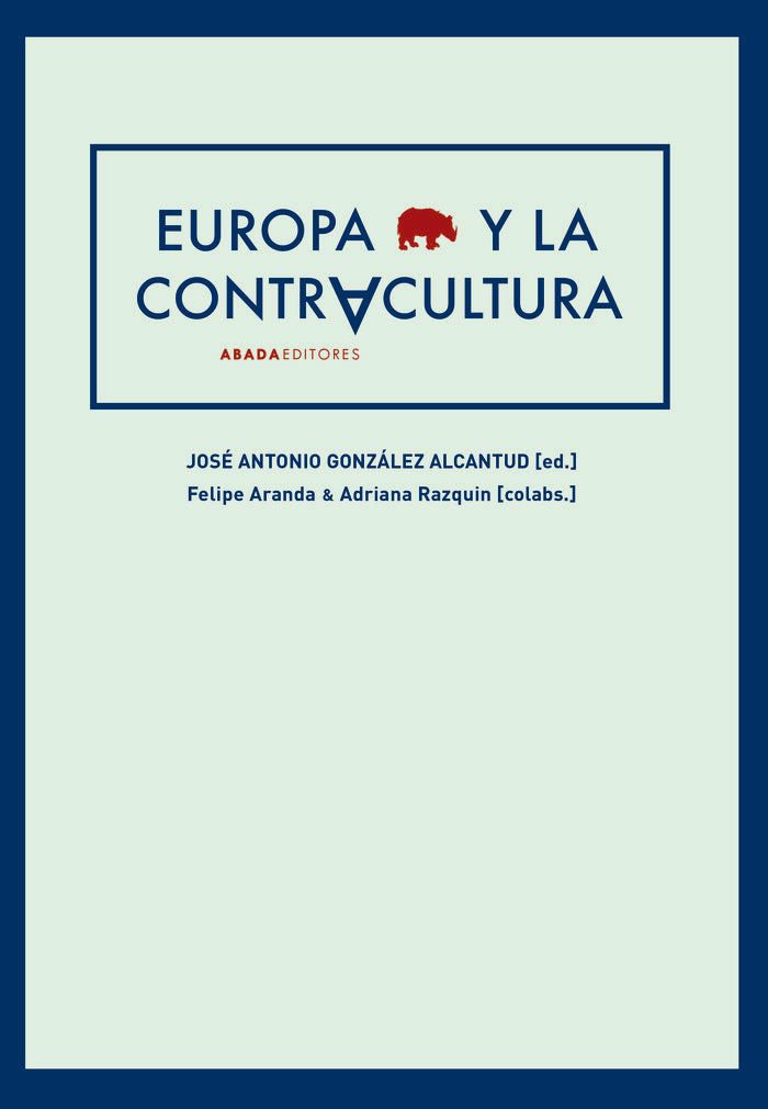 Europa y la contracultura, de González Alcantud, José Antonio | portada del libro