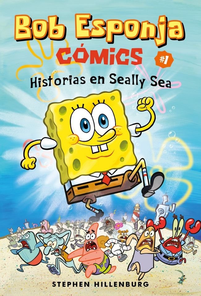 Bob Esponja. Historias en Seally Sea, de Hillenburg, Stephen | portada del libro