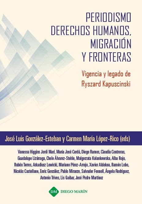 PERIODISMO, DERECHOS HUMANOS, MIGRACIÓN Y FRONTERAS, de AA.VV. | portada del libro