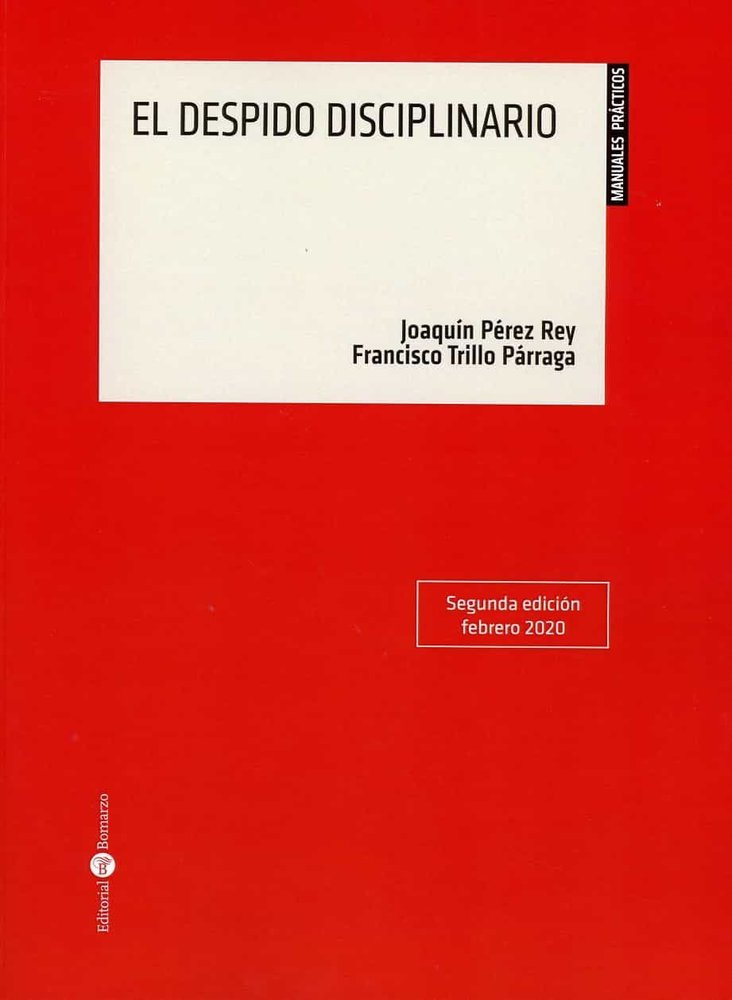 DESPIDO DISCIPLINARIO 2020, de TRILLO PARRAGA | portada del libro