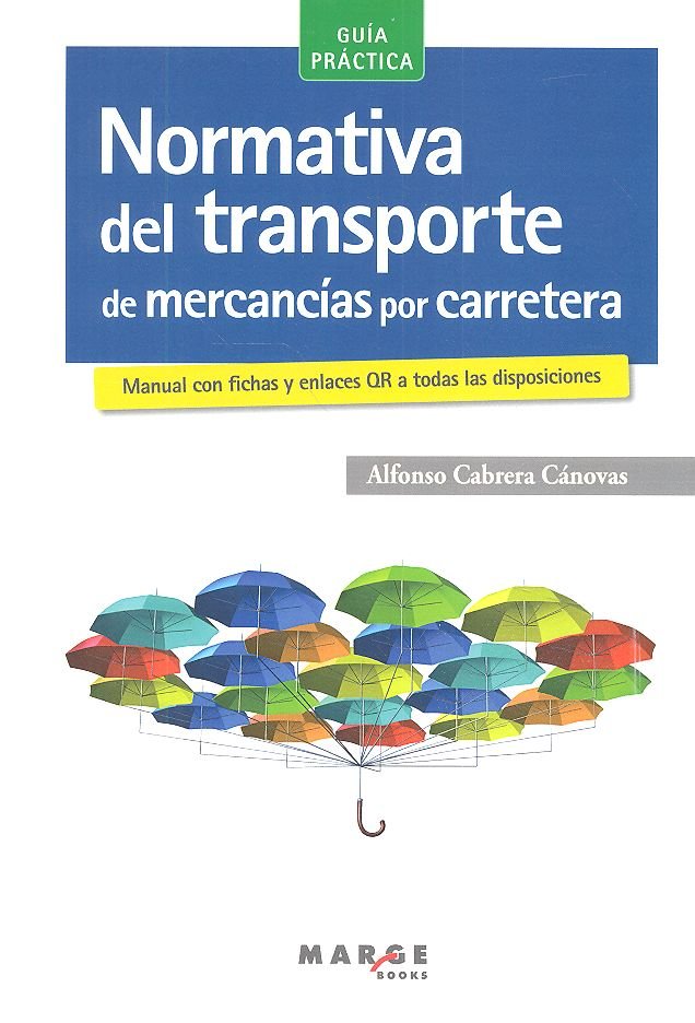 Normativa del transporte de mercancías por carretera, de Cabrera Cánovas | portada del libro